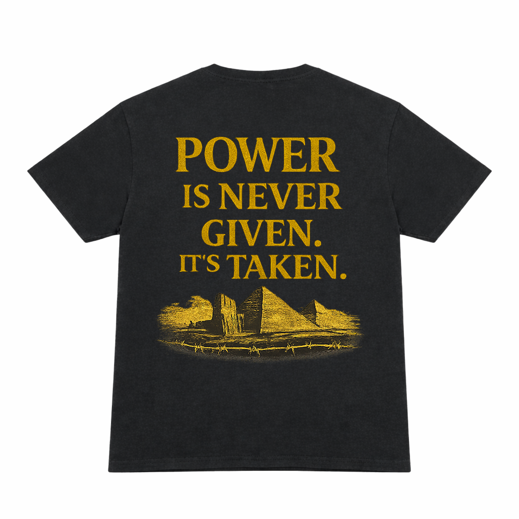 T-Shirt Oversize Homme - TAKE POWER