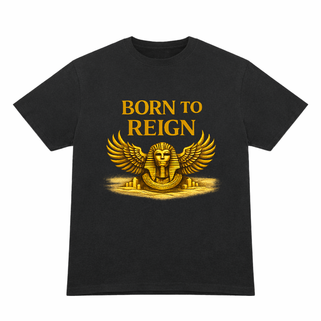 T-Shirt Oversize Homme - BORN TO REIGN