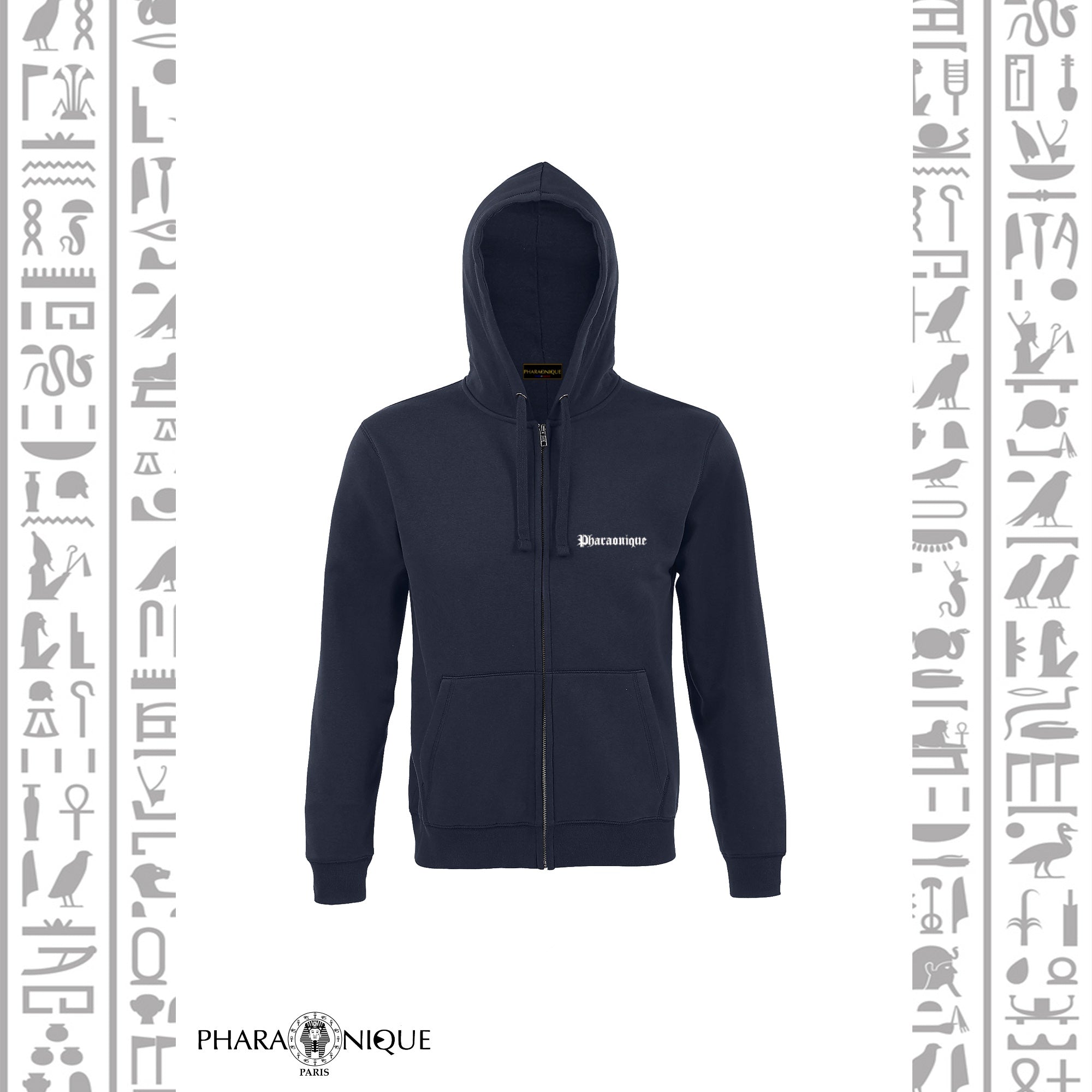 Sweat Zippée Mixte Anubis - Pharaonique