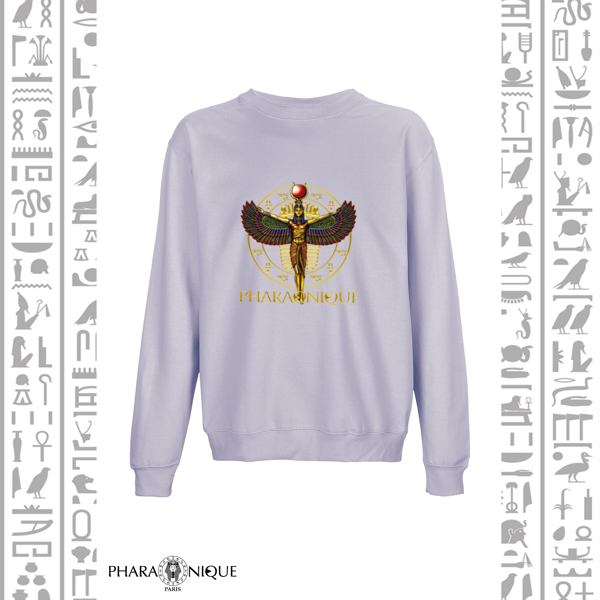 Sweat-Shirt Mixte Néfertiti - Pharaonique