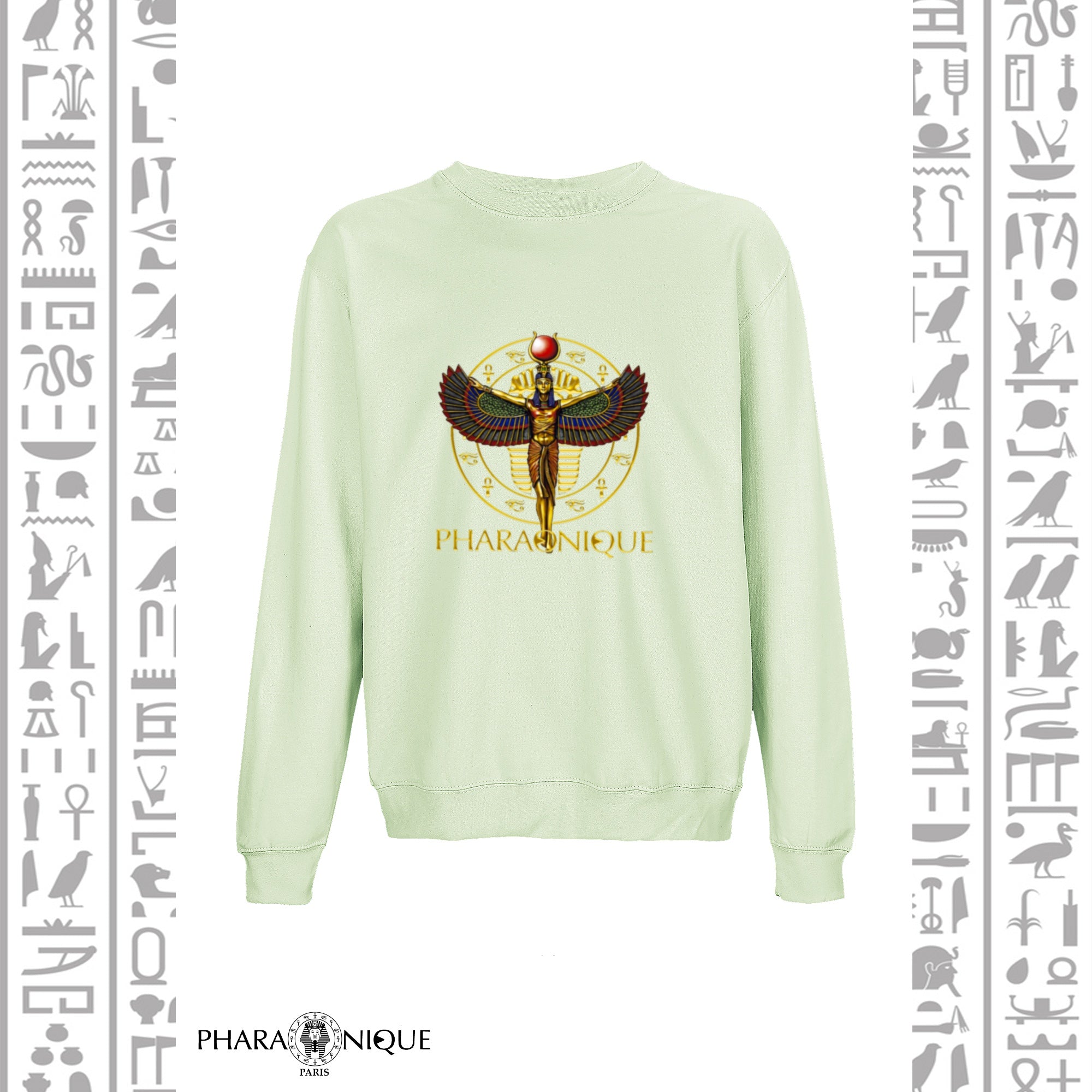 Sweat-Shirt Mixte Néfertiti - Pharaonique