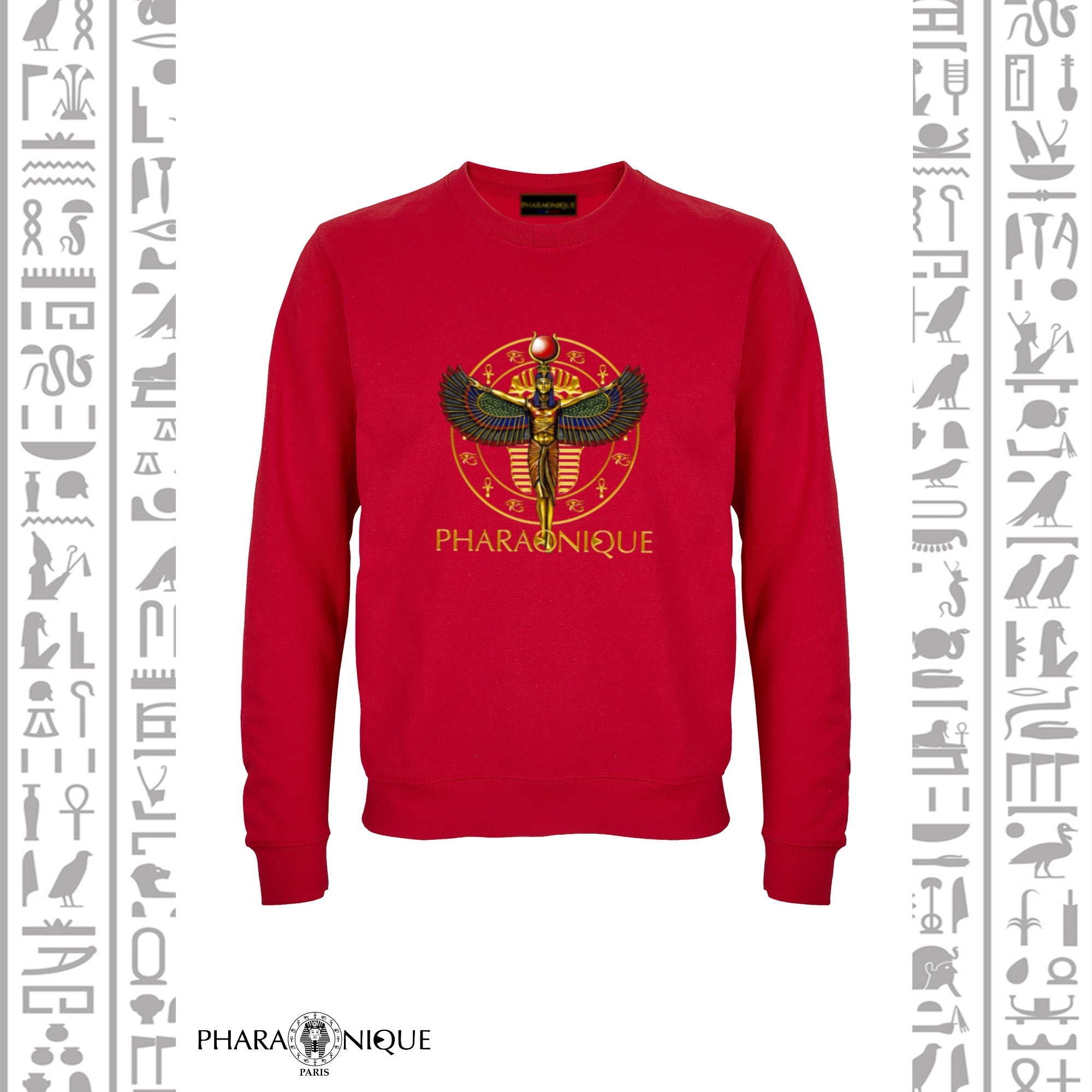 Sweat-Shirt Mixte Néfertiti - Pharaonique