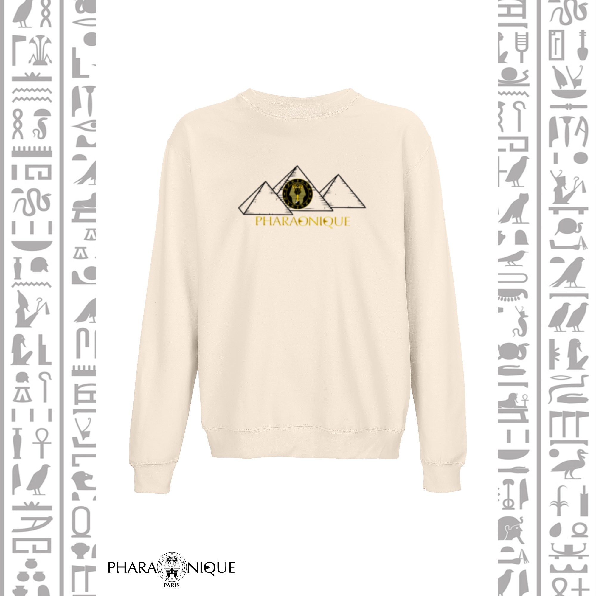 Sweat-Shirt Mixte Imhotep -  Pharaonique