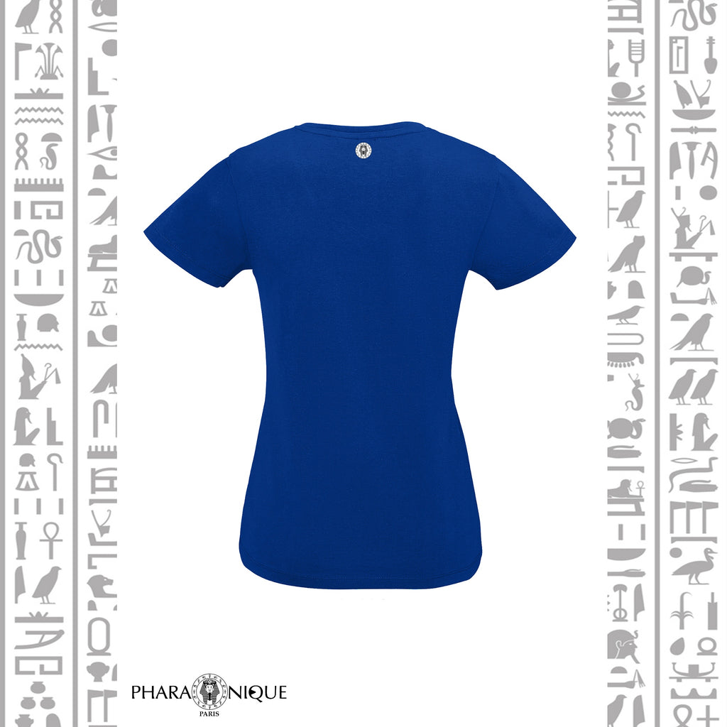 Tee-shirt Femme col V Power - Pharaonique