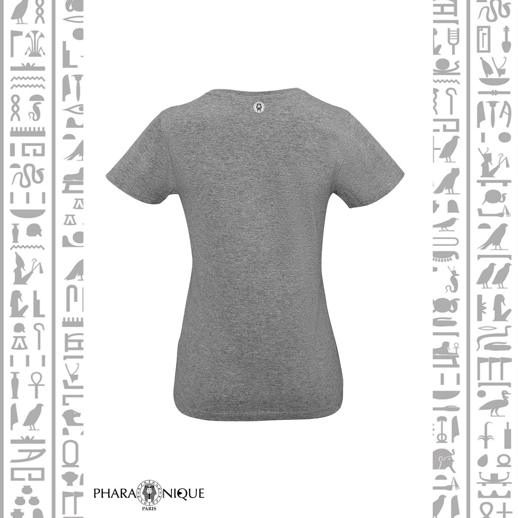 Tee-shirt Femme col V Anubis - Pharaonique