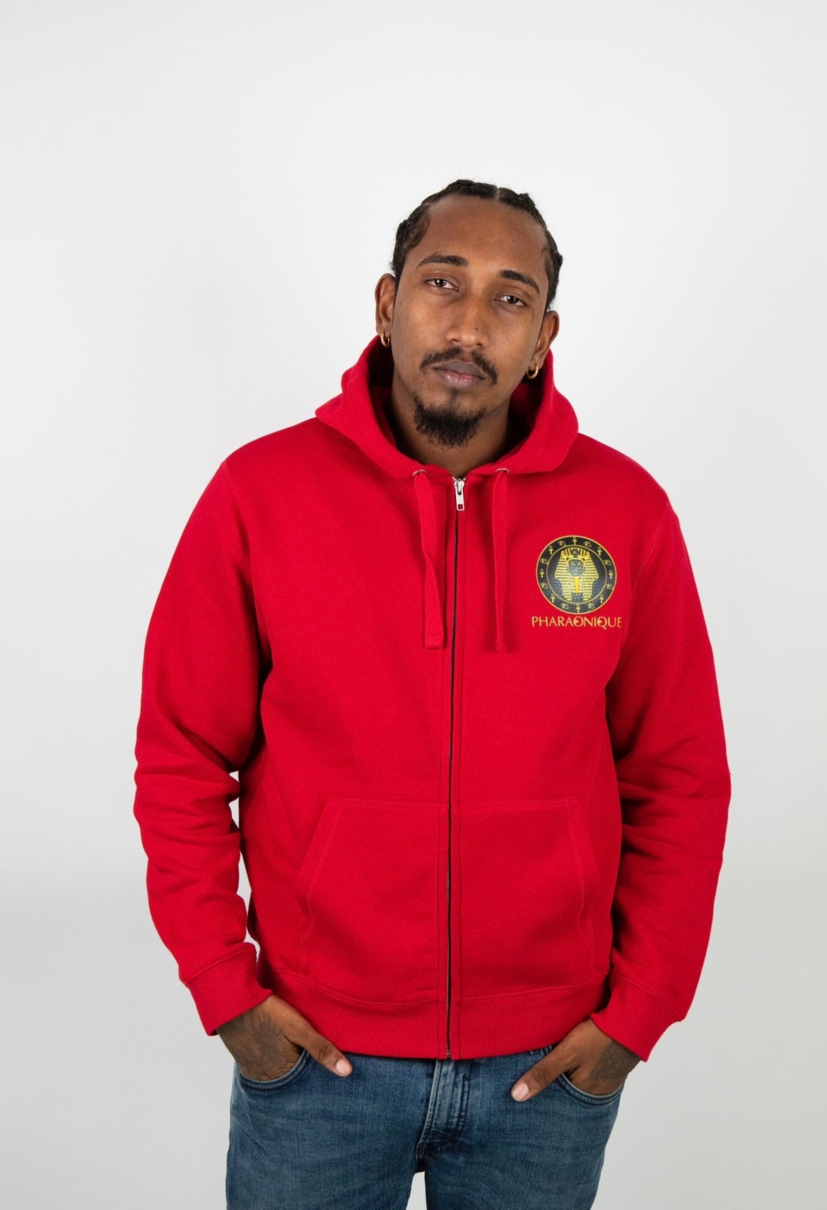 Sweat Zippé Mixte Djoser II - Pharaonique