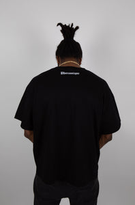 Tupac Shakur unisex oversized t-shirt - Black