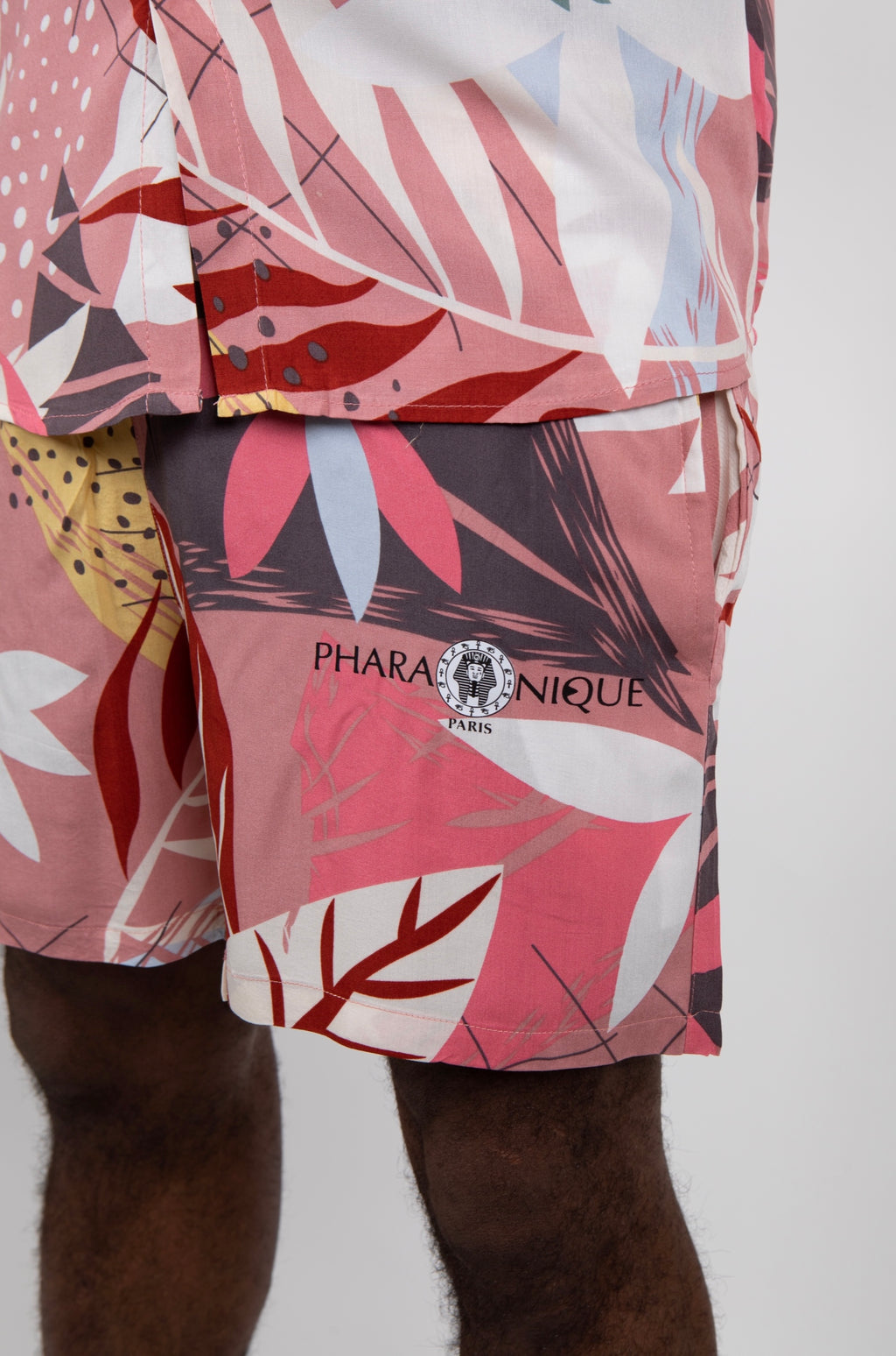 Ensemble chemise et short à fleurs III - Pharaonique
