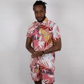Ensemble chemise et short à fleurs III - Pharaonique