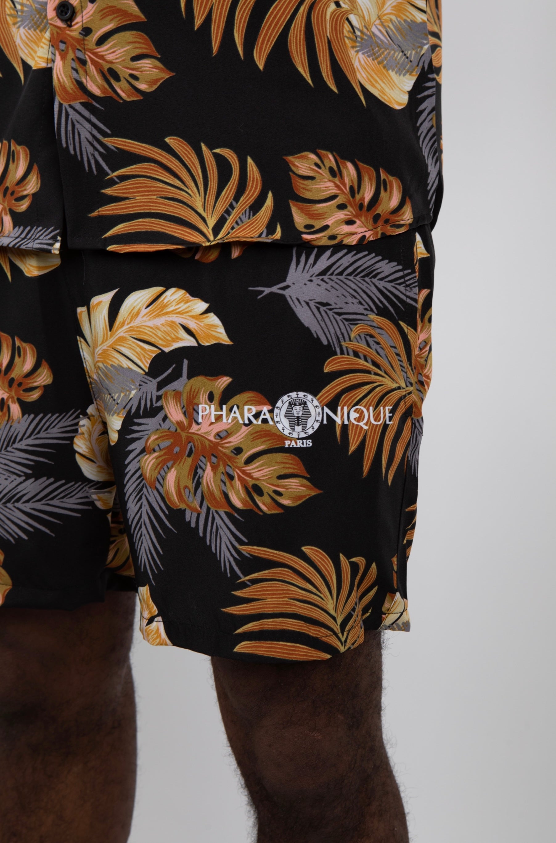 Ensemble chemise et short à fleurs IV -  Pharaonique