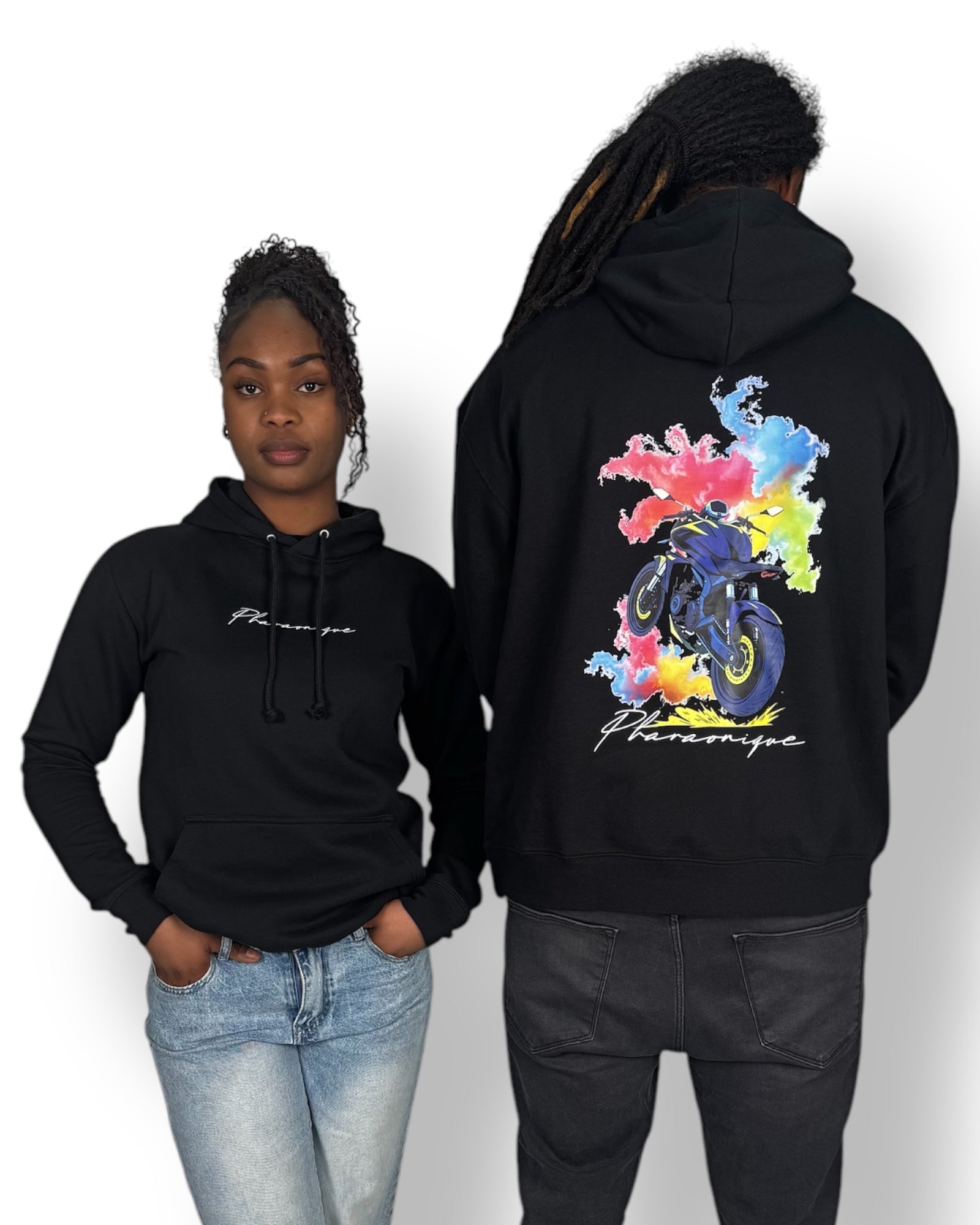 Sweat Mixte Signature Moto - Pharaonique