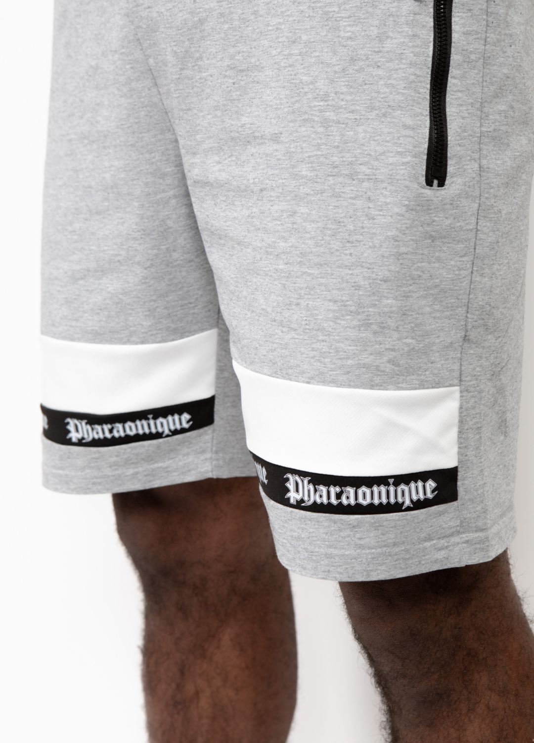 Ensemble gothique bicolore - Gris & noir - Pharaonique