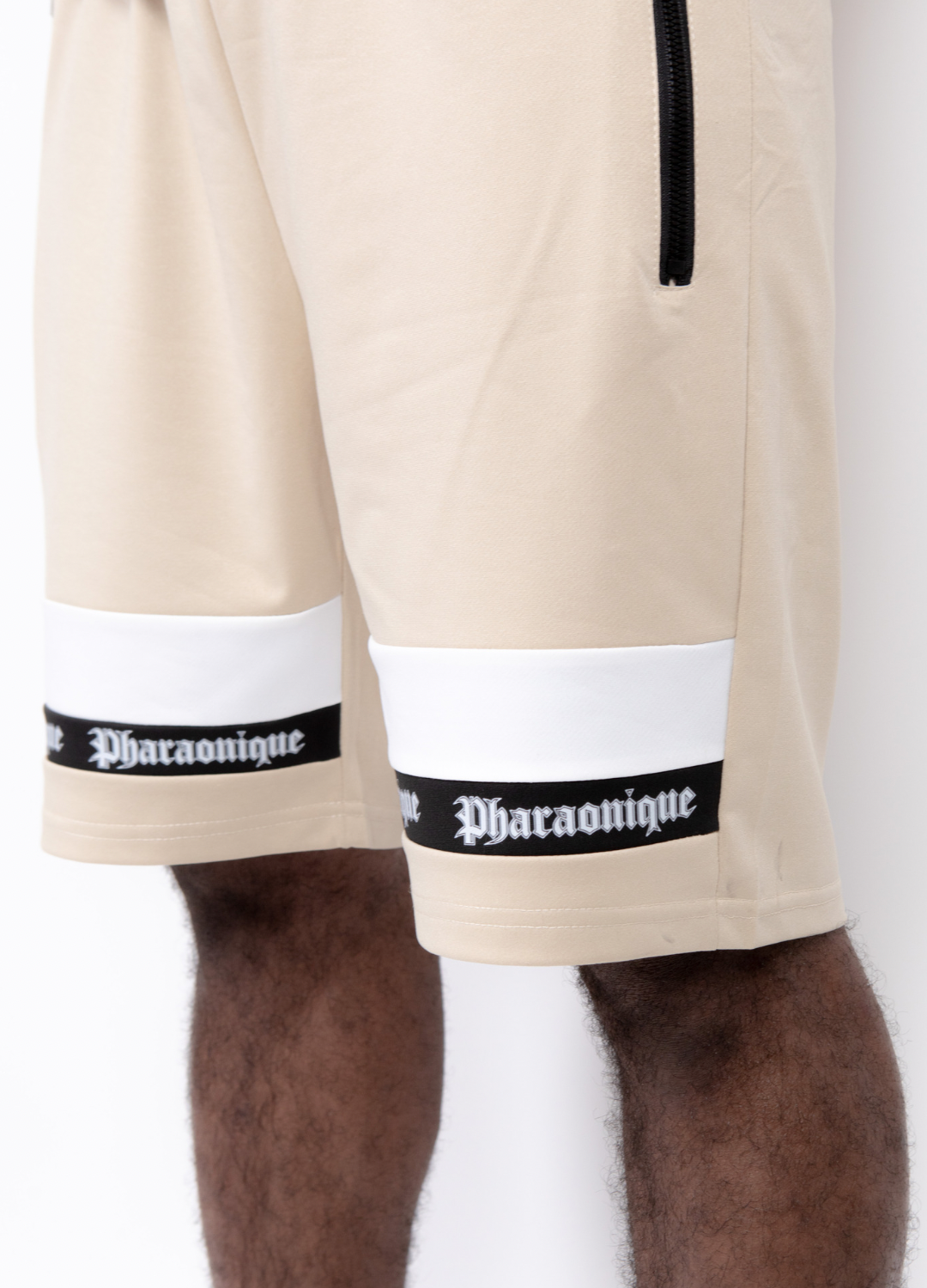 Ensemble gothique bicolore - Beige & noir - Pharaonique