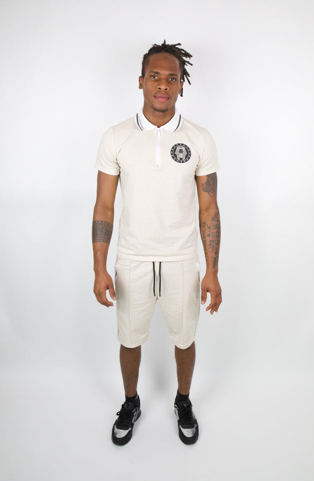 Djoser shorts and polo set - Beige
