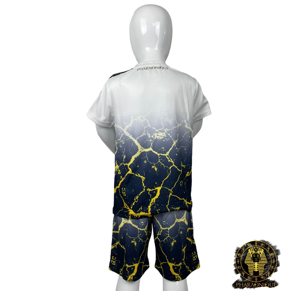 Ensemble short et tee-shirt enfant Ramsès -  Pharaonique